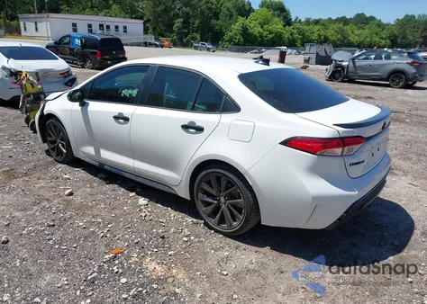 2021 Toyota Corolla Se Nightshade Edition z USA, uszkodzony, nr VIN 5YFS4MCE1MP079346